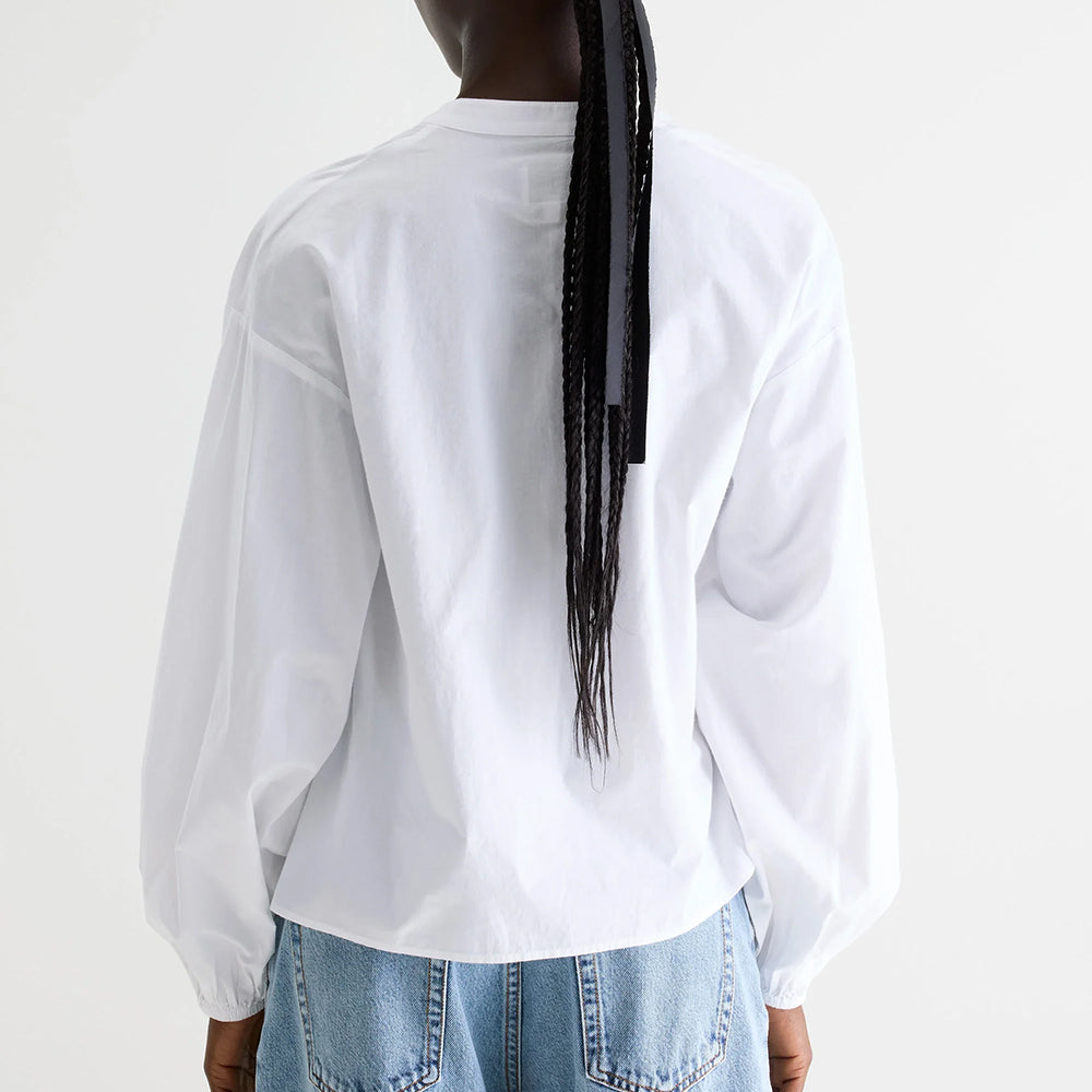 Bellerose - Blouse croisée Collin - Blanc