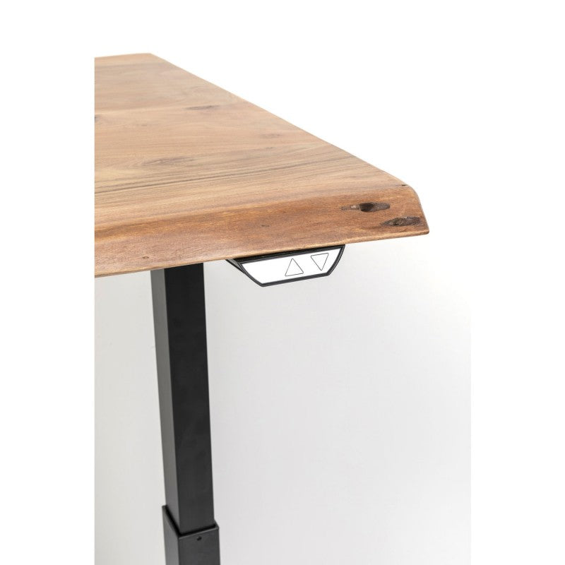 Kare Design Harmony Black - Zit Sta Bureau - Boomstam Tafelblad 160 -