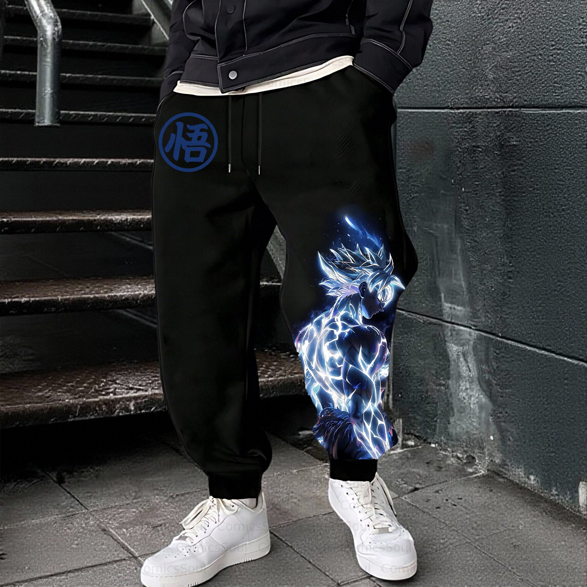 Unisex Casual Anime Streetwear Pant