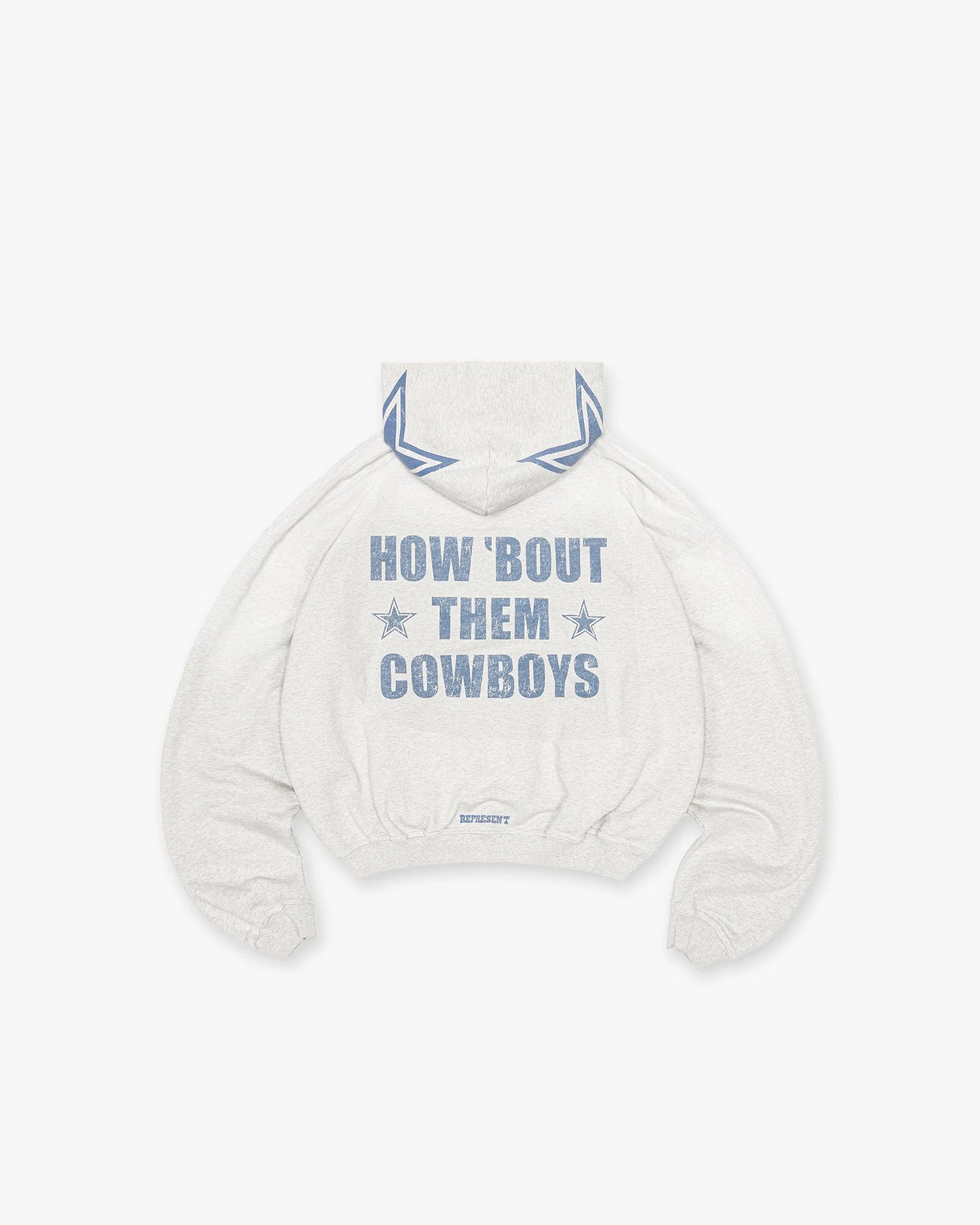 Dallas Cowboys x Represent Hoodie - Cream Marl