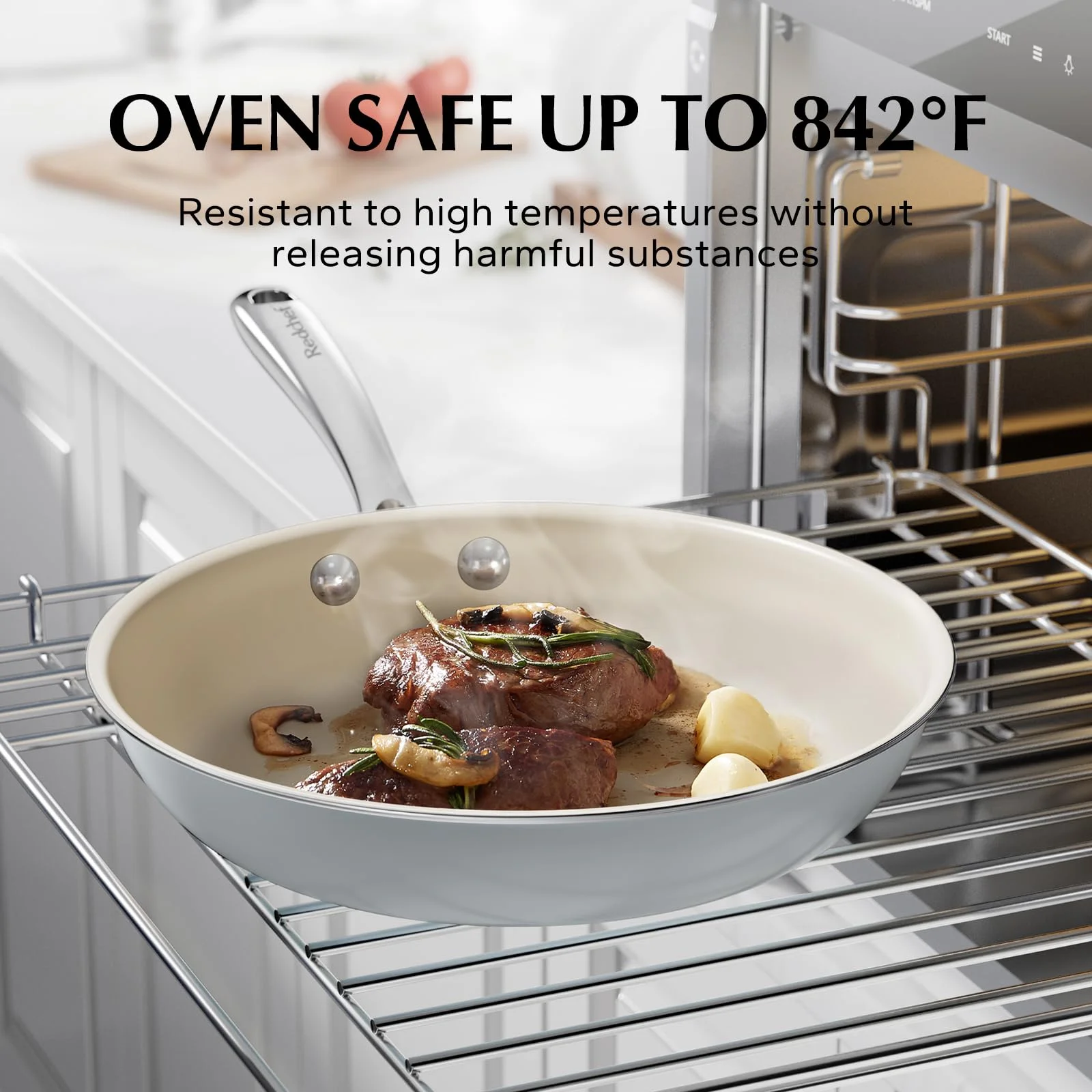 Redchef Non Stick Ceramic Frying Pan Set Ceramic Pans for Cooking Stainless Steel Handle - Image 24