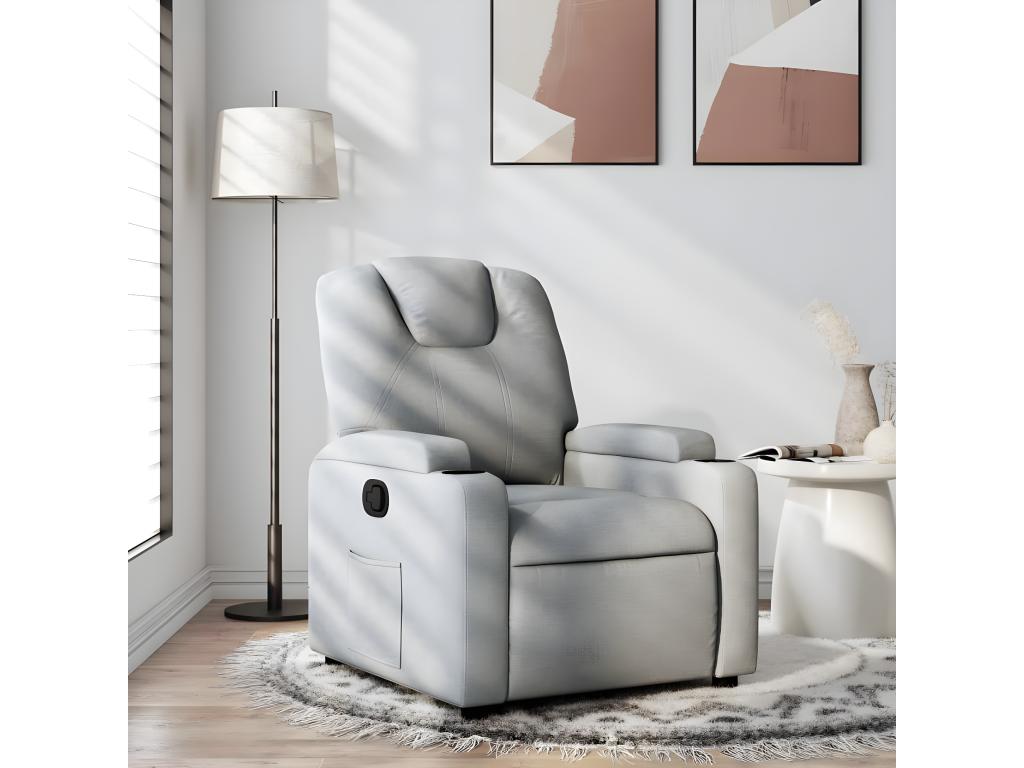 Sillón reclinable de Joliven gris claro
