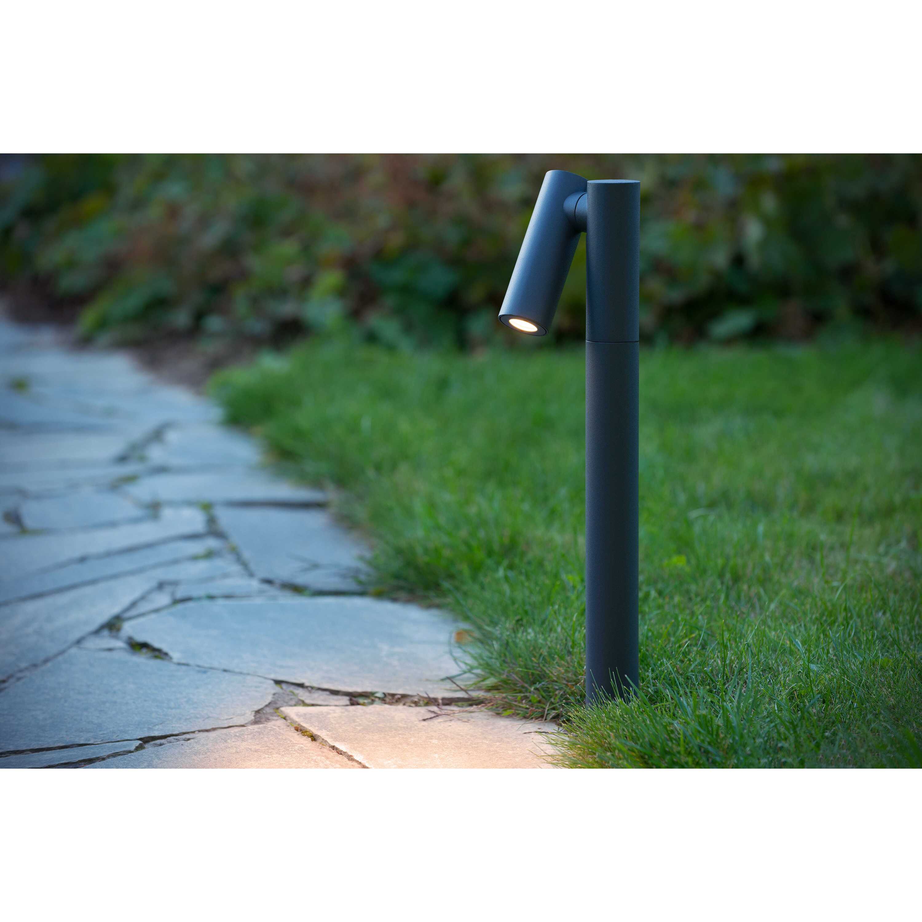 Tatum sokkellamp LED buiten IP65 zwart