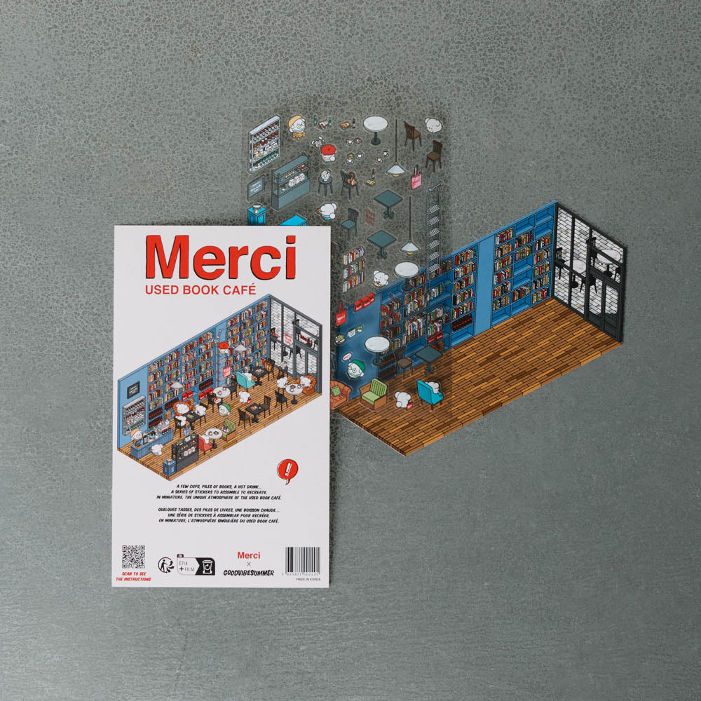 Kit stickers Used Book Café