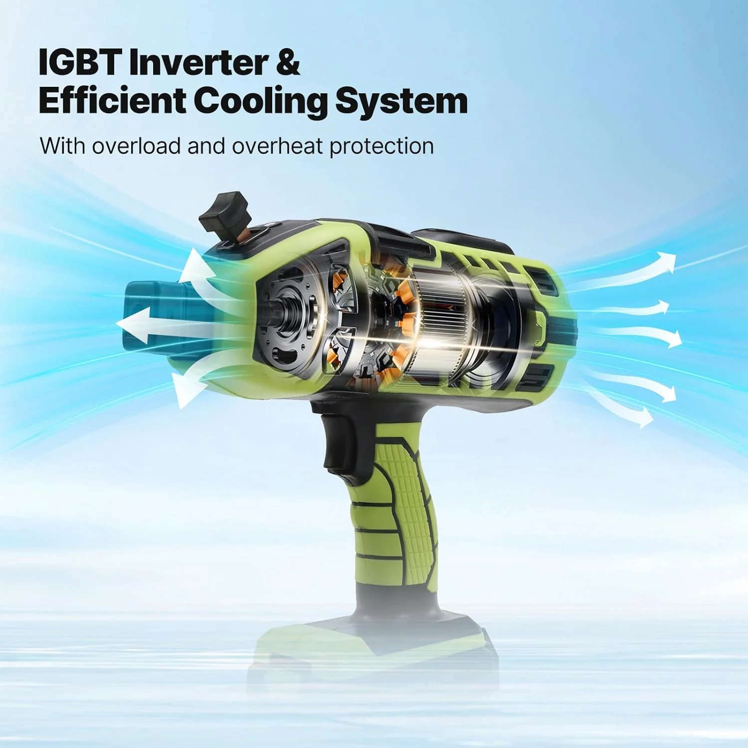Handheld Welding Machine 110V 20-120Amp Portable ARC Welder Gun Hand Held Welder Machine with IGBT Inverter 6 Variable Current Adjustment for 1/16''-1/8'' Welding Rods Welding Tool Kit - Image 15