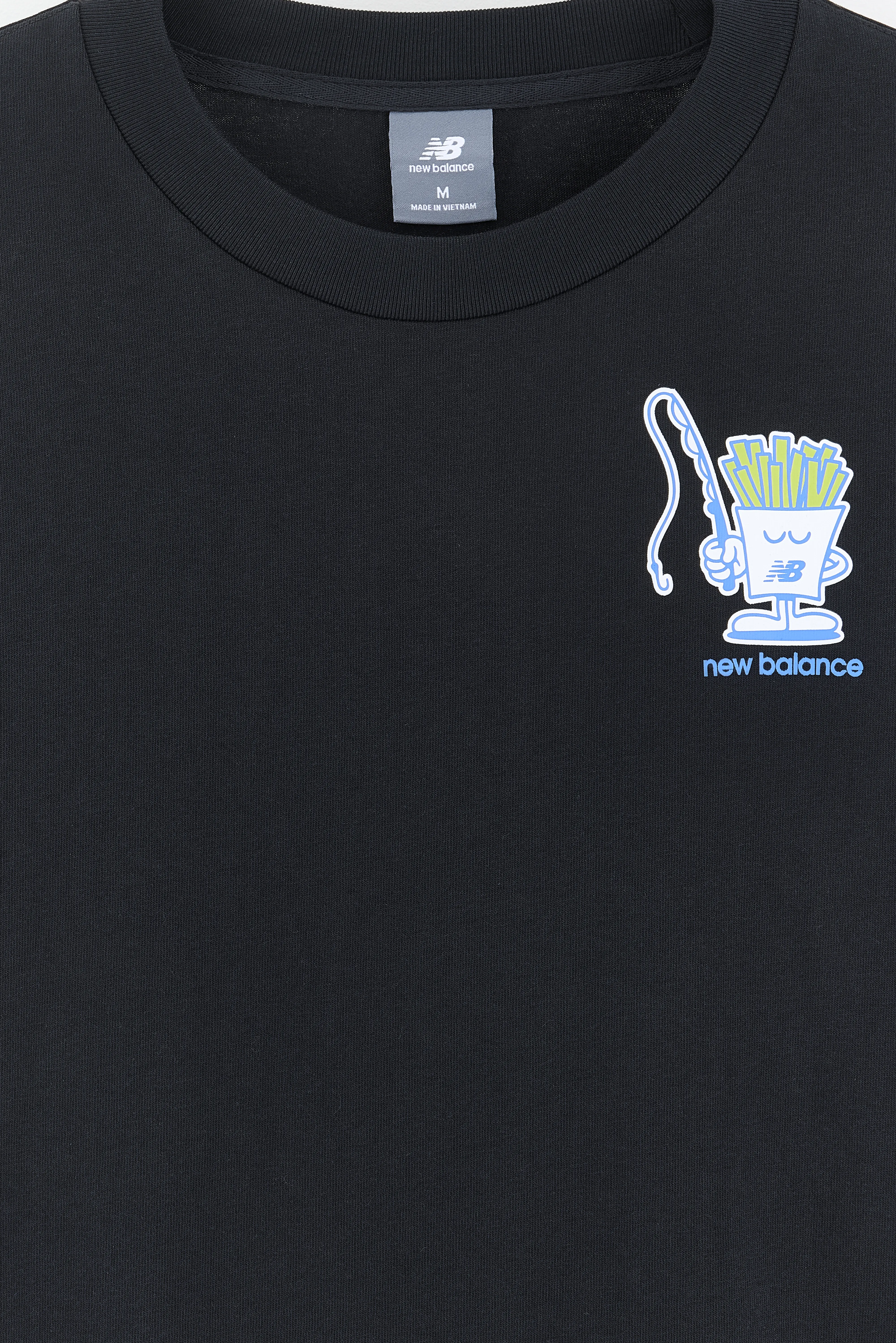 Bellerose Fish and Chips T-Shirt  (261 / M / BLACK)