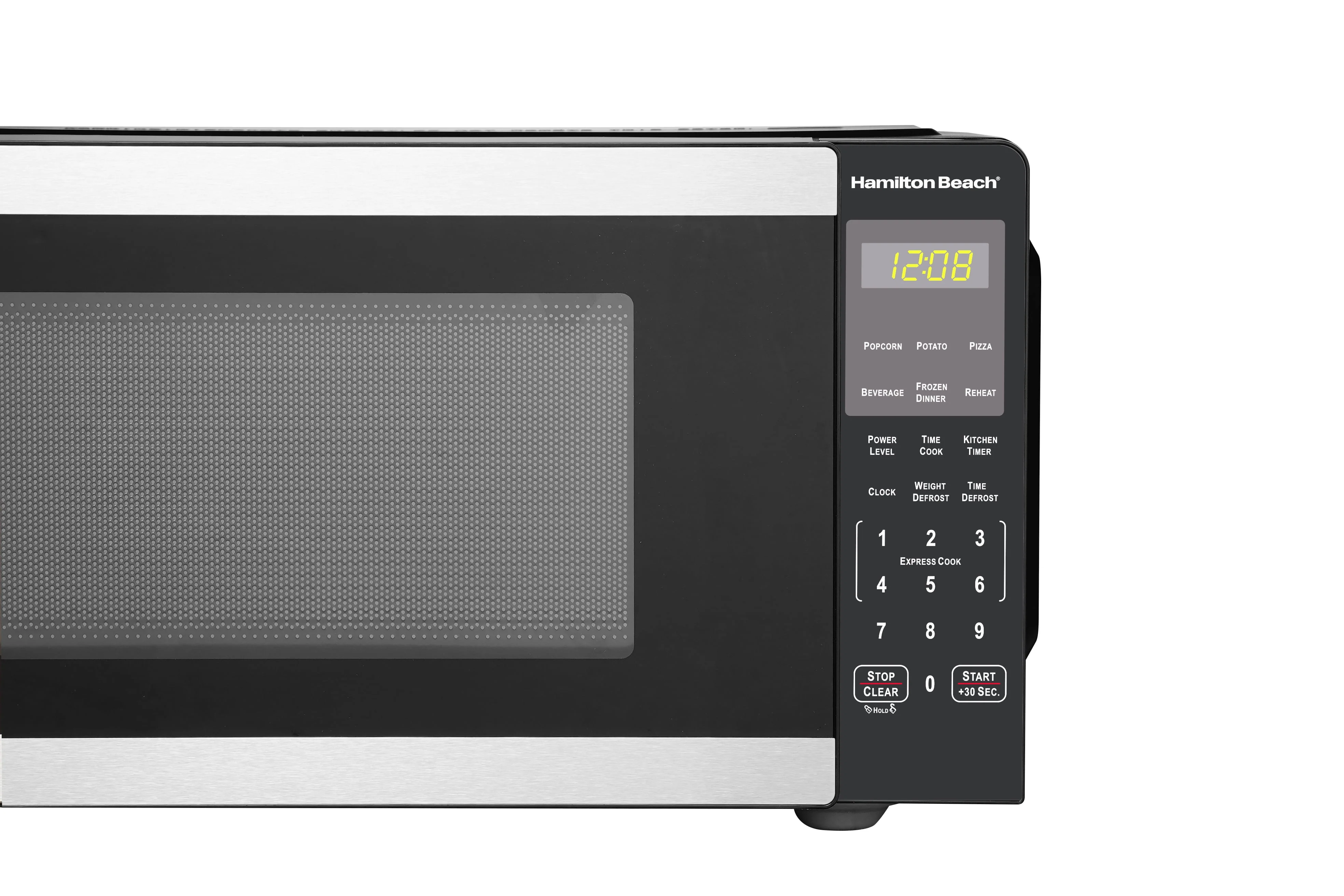 Hamilton Beach 0.9 Cu ft Countertop Microwave Oven, 900 Watts, Stainless Steel, New - Image 12