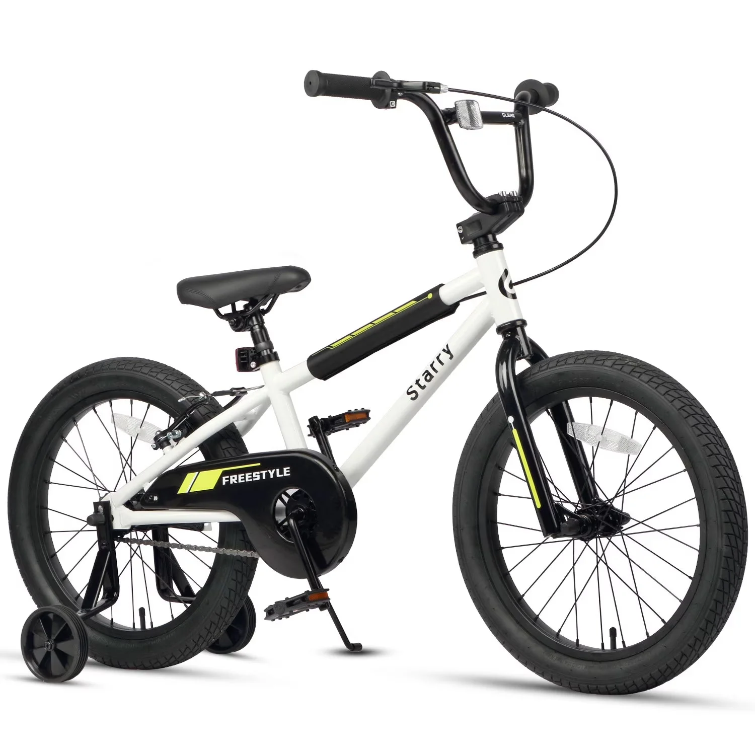 Glerc Kids BMX Style Bicycle 14 Inch Blue With Training Wheels And Coaster Brake - Image 4 Glerc Kids BMX Style Bicycle 14 Inch Blue With Training Wheels And Coaster Brake - Image 4