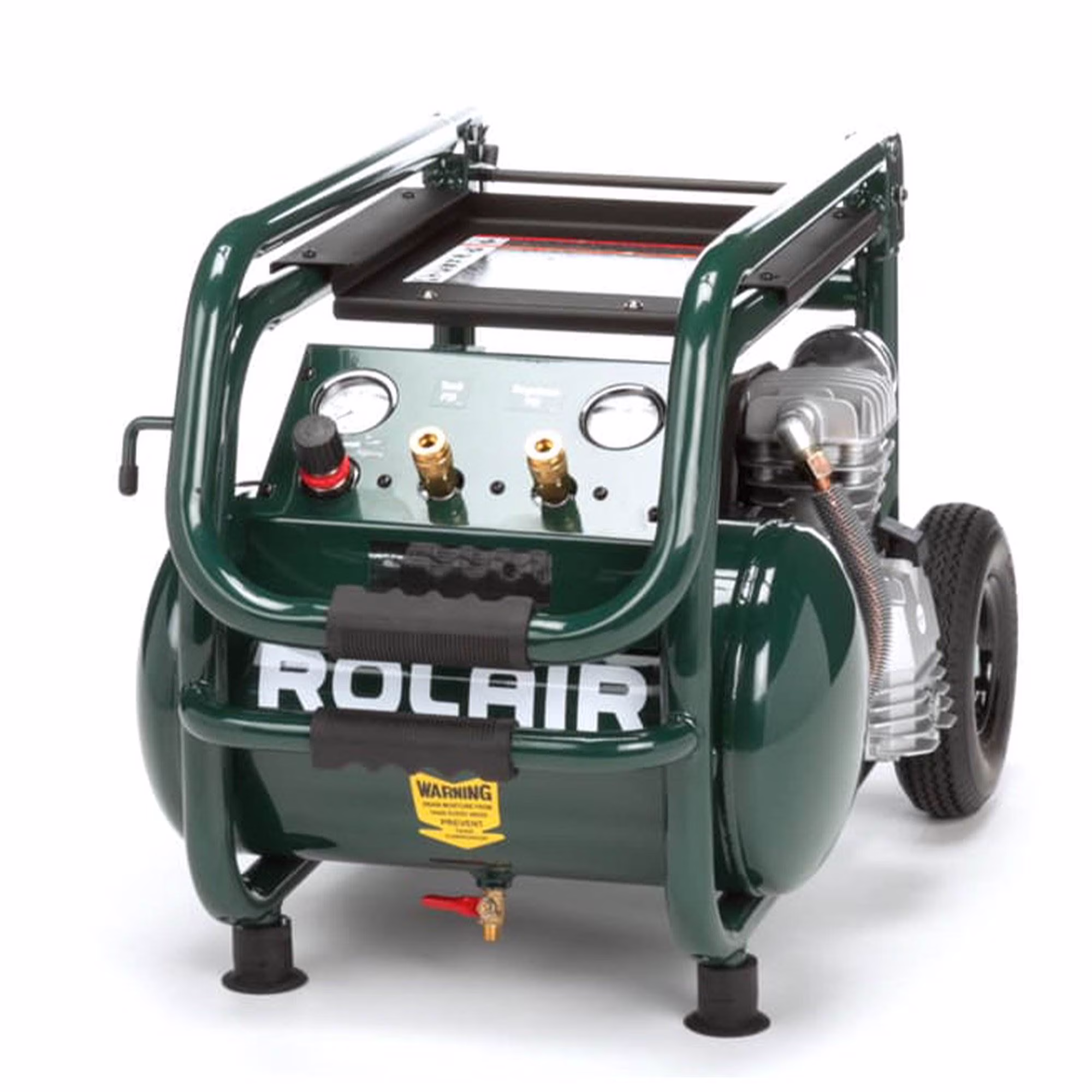 Rolair VT25BIG 5.3 Gallon Electric Wheeled Portable Compressor for Tires Tools