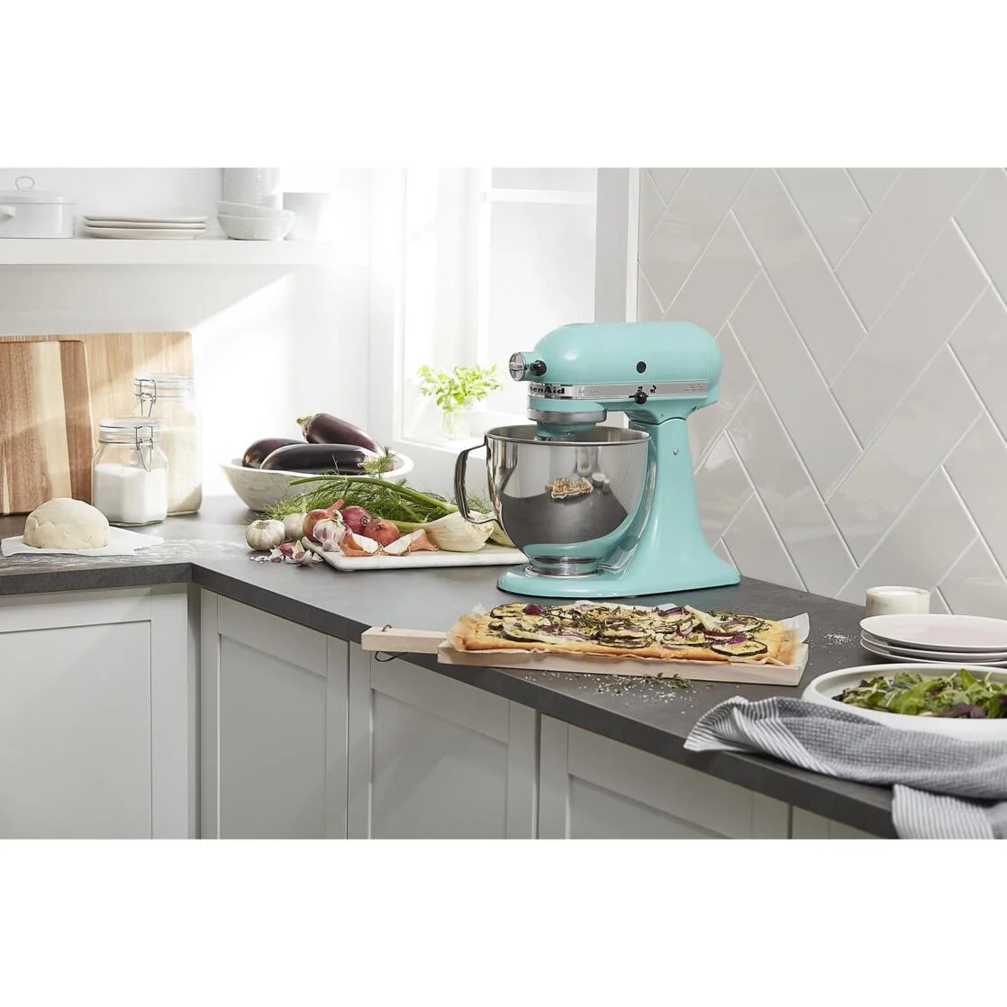 KitchenAid Artisan Series 5-Quart Tilt-Head Stand Mixer, Wildflower, KSM156CXWF - Image 44