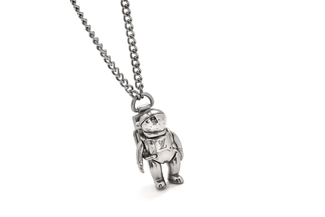 Louis Vuitton LV Galaxy Astronaut Necklace - Original Replica Club