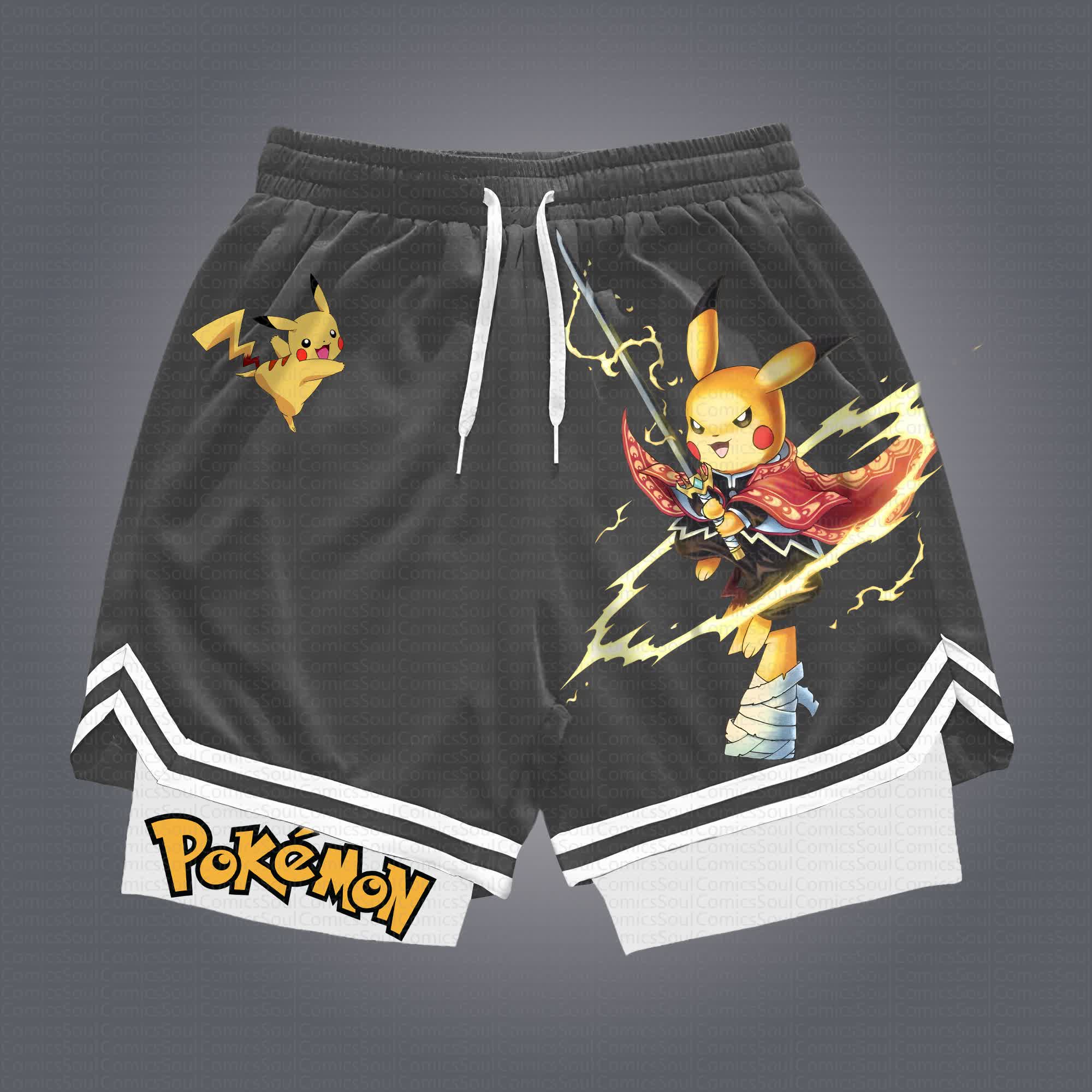 Unisex  “Comicssoul” Casual Anime Streetwear Shorts