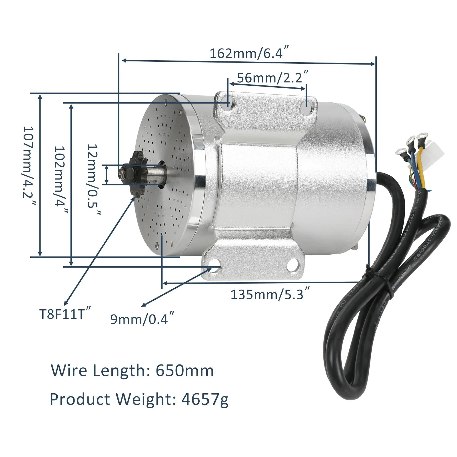 Boma 72V 3000W Brushless Motor Kit With Controller And Battery - MY1020 - Image 6 Boma 72V 3000W Brushless Motor Kit With Controller And Battery - MY1020 - Image 6