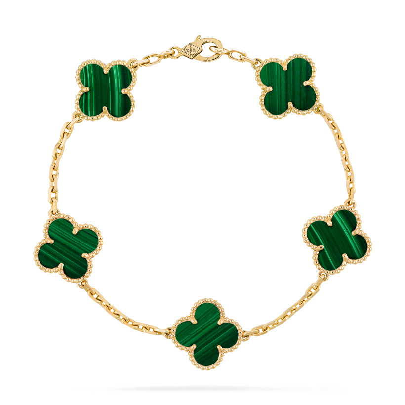 Replicate Vintage Alhambra bracelet, 5 motifs(1:1 replica) - Original Replica Club