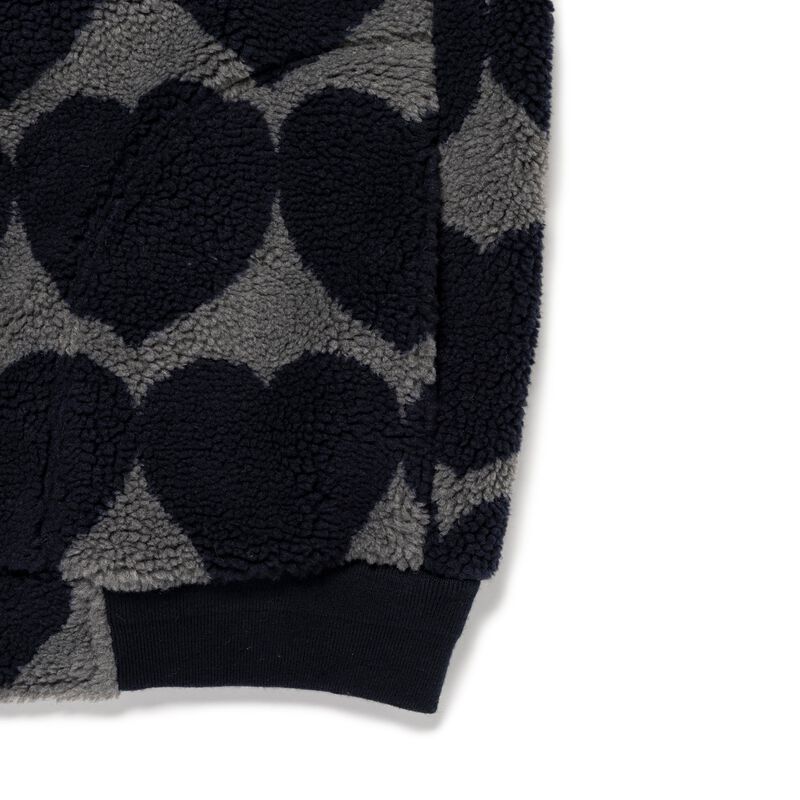 HUMAN MADE HEART FLEECE JACKET