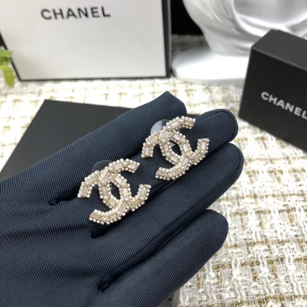 Chanel Big Double C Earrings - Original Replica Club