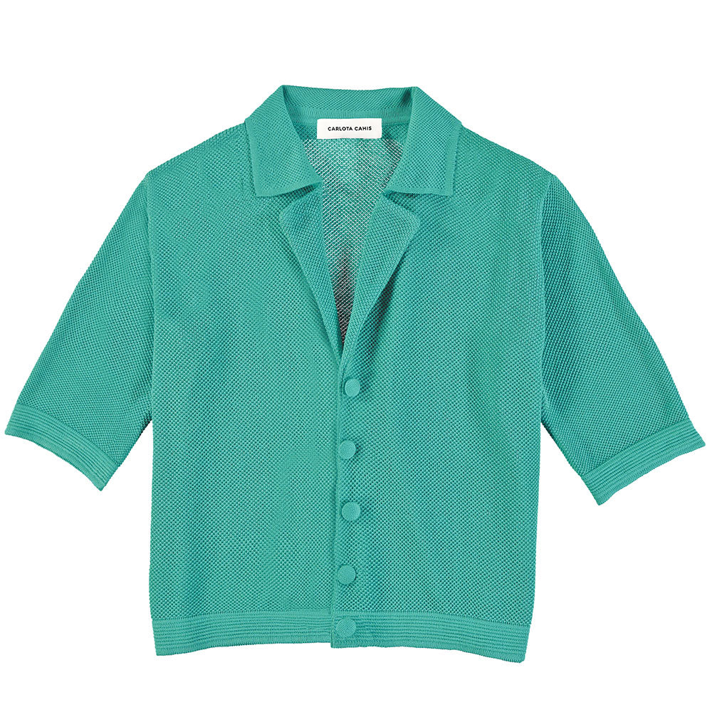 Carlota Cahis - Chemise Xiringo - Turquoise