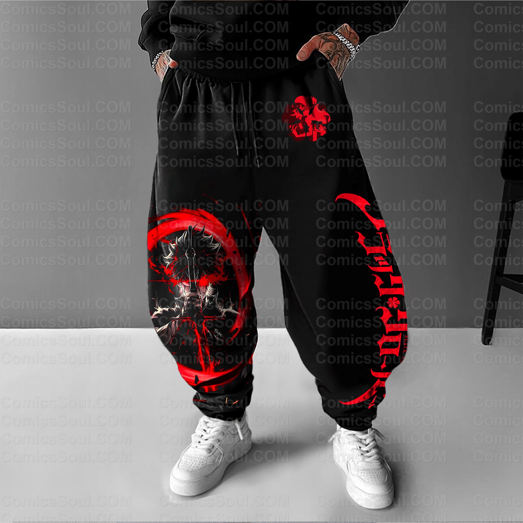 Unisex Anime Inspired Vintage Plush Pants