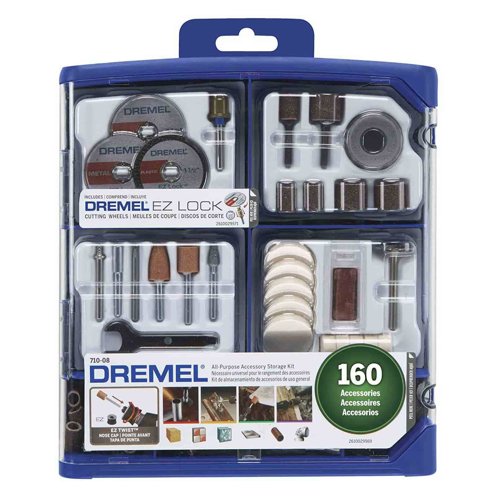 Dremel 710-08 160-Piece All-Purpose Accessory Kit