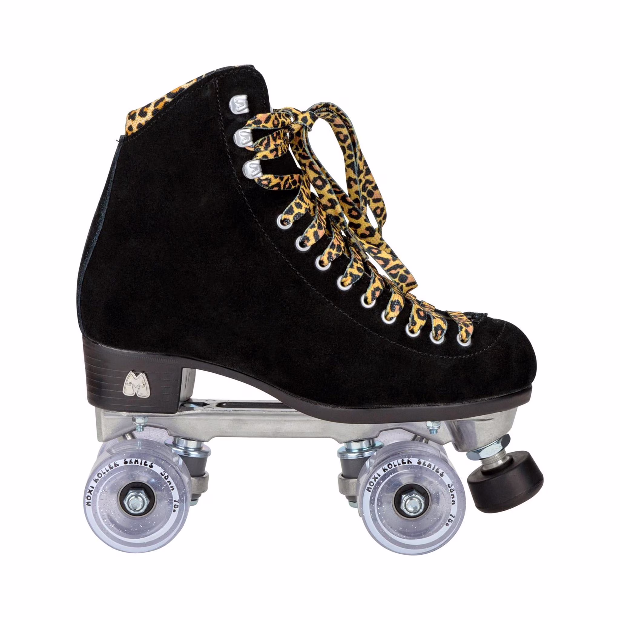 Riedell Quad Roller Skates - Panther Black Suede(2)