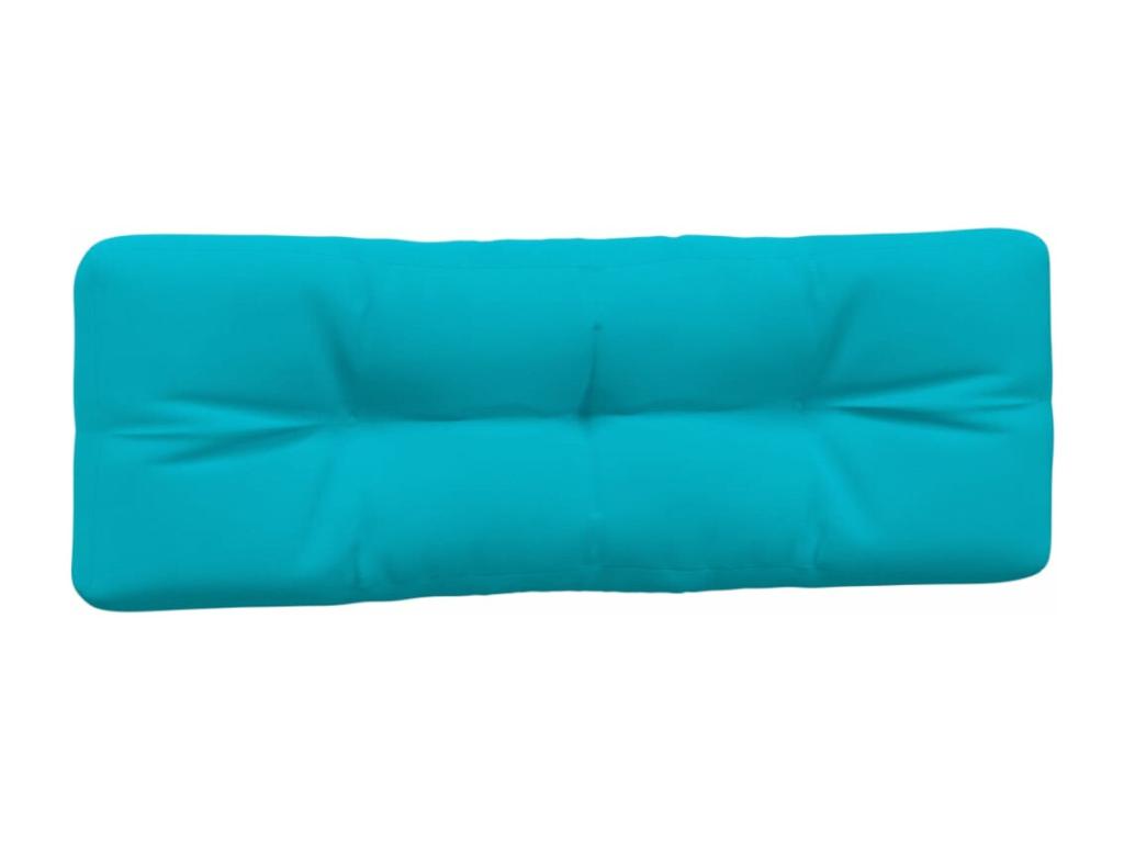 Cojines para palés 5 piezas tela turquesa