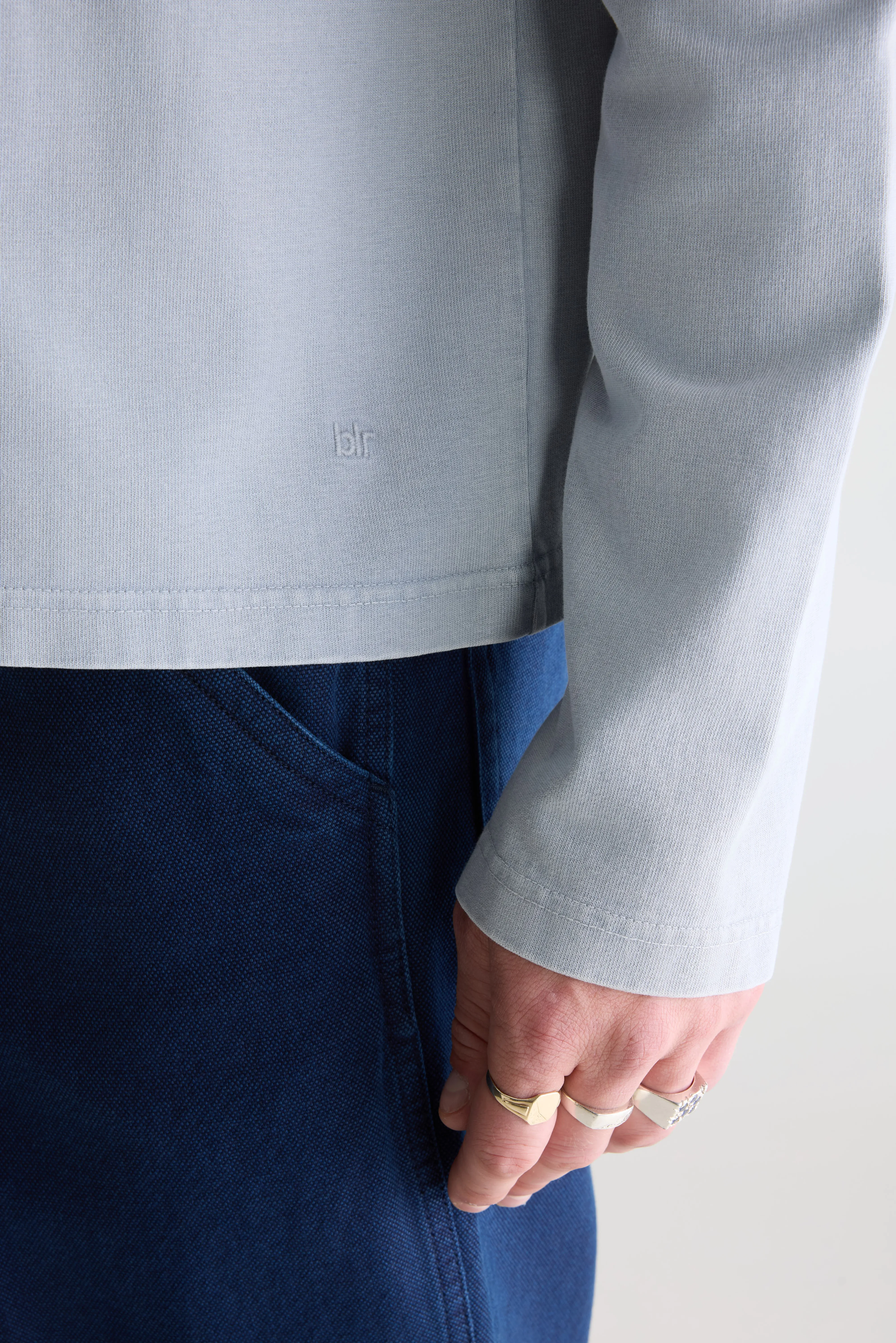 Bellerose Fuller long-sleeve t-shirt  (261 / M / GLOOMY)