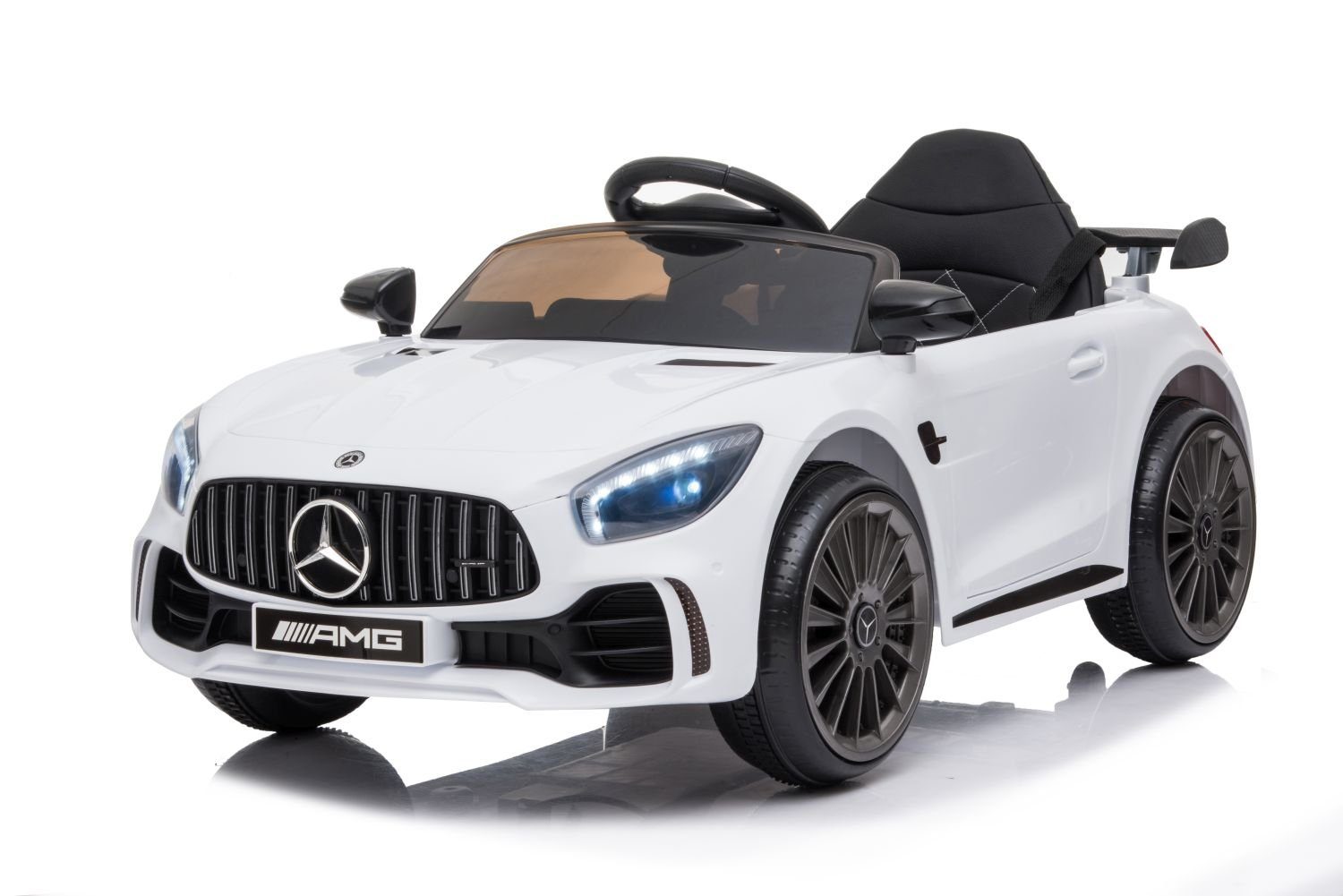 Toys Store Elektro-Kinderauto Mercedes Gtr Amg Kinder Elektro Auto Kinderfahrzeug Sportwagen, Belastbarkeit 35 kg