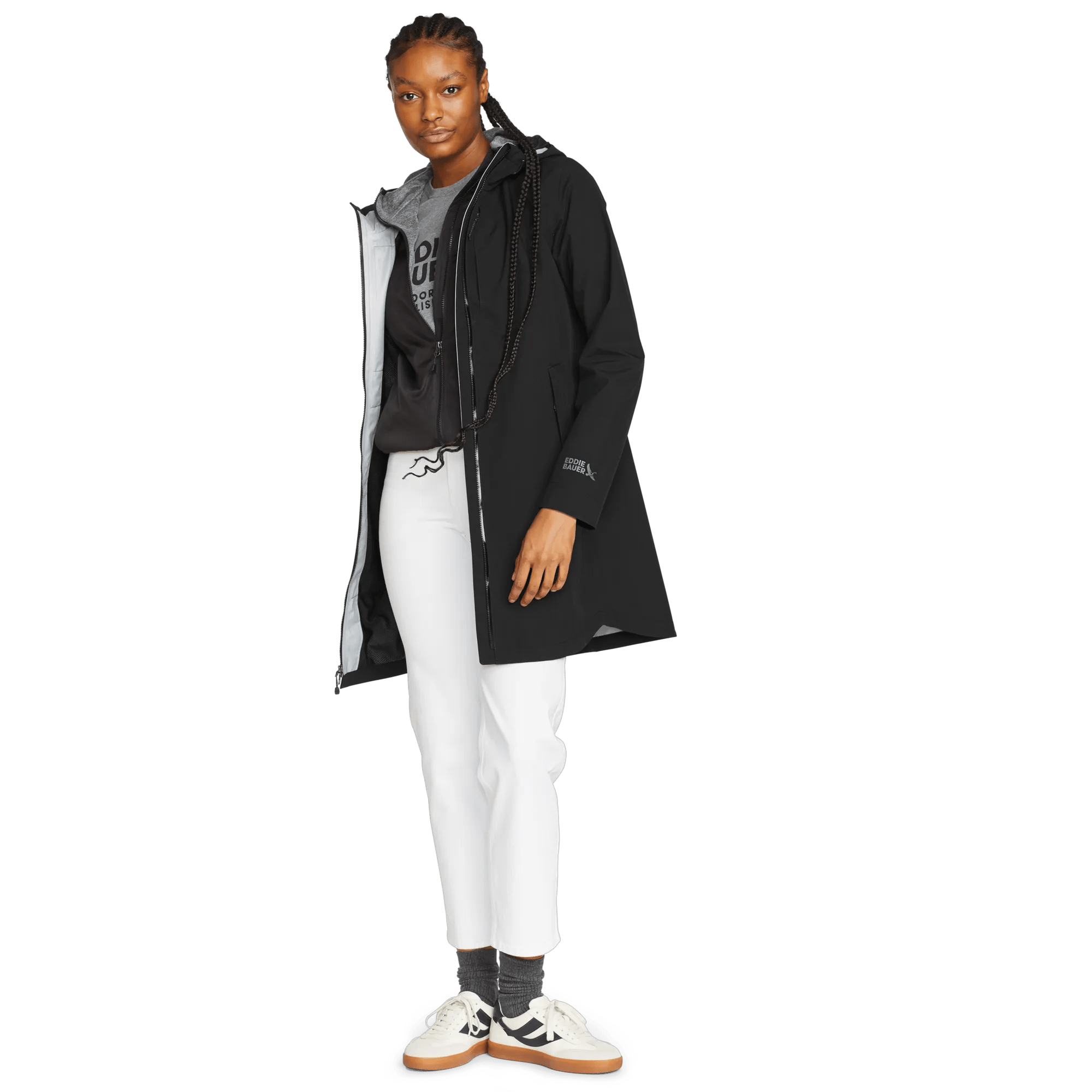 Women's Oscillate 3L Waterproof Trench Coat - Eddie Bauer Outlet