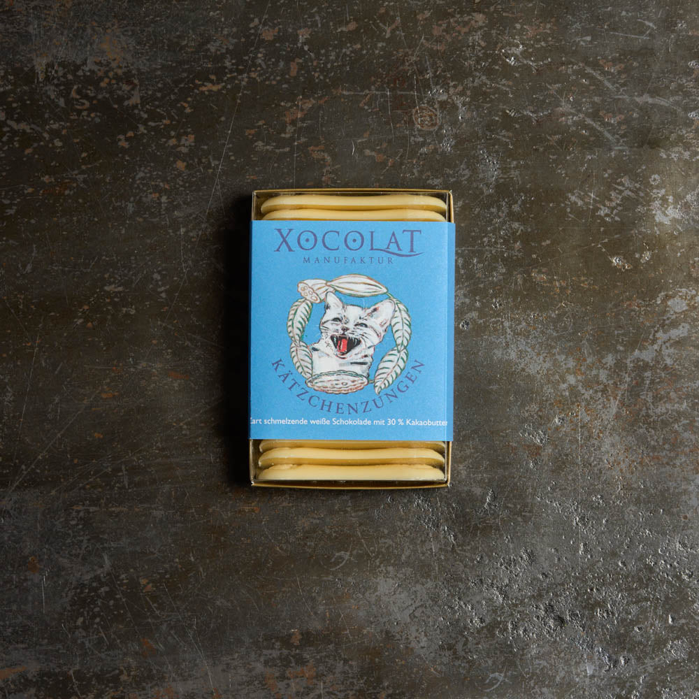 Langue de chat - Chocolat blanc