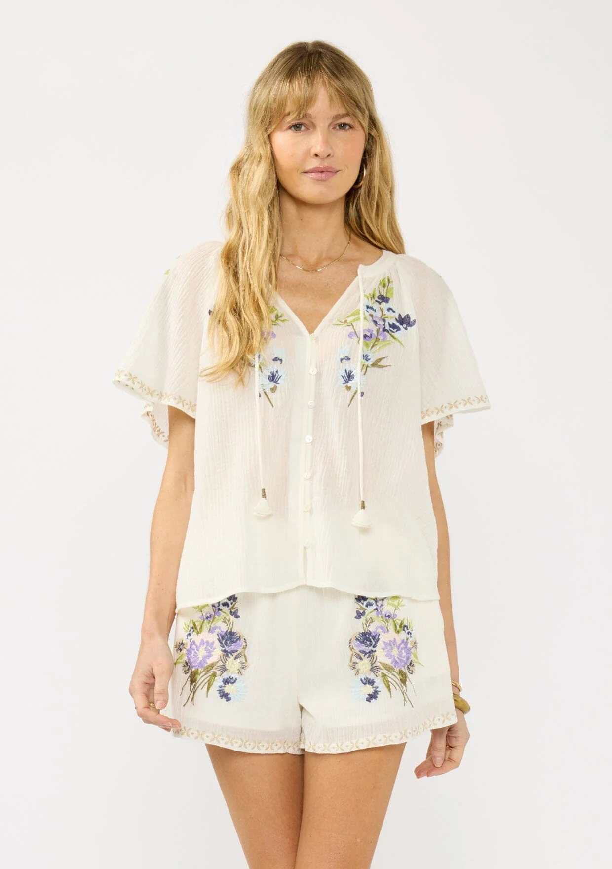 Haven Embroidered Top