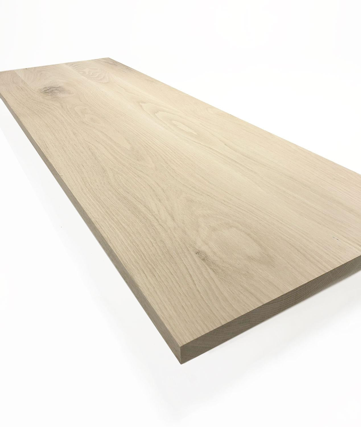 WoodBrothers Eikenhouten plank 120x60x2,5cm