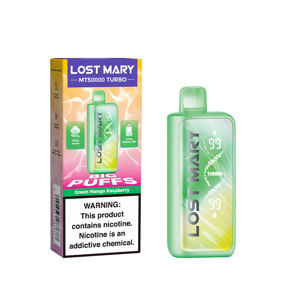 LOST MARY MT50K Turbo ladattava kertakäyttöinen sähkötupakka (kaikki maut)