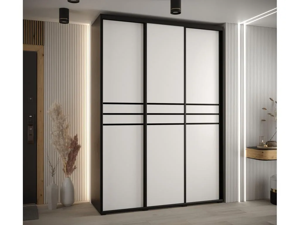 Armario con puertas batientes 3 puertas 235,2x170x60 cm. ufq3680615