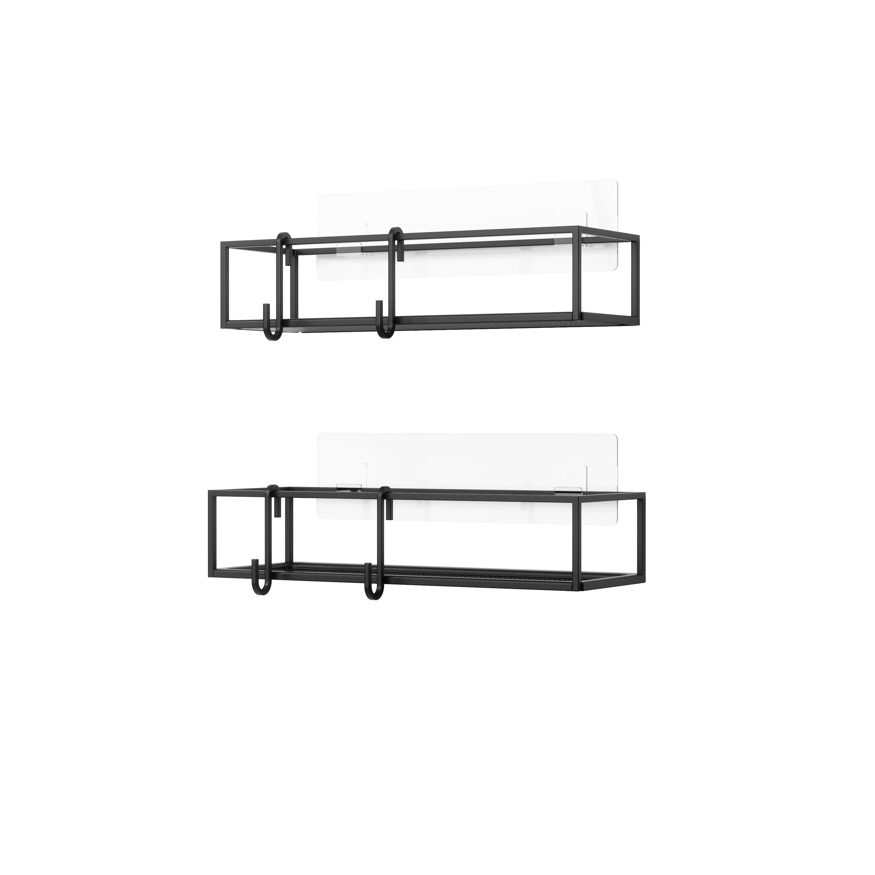 Umbra Cubiko Doucherek Set van 2 - Zwart