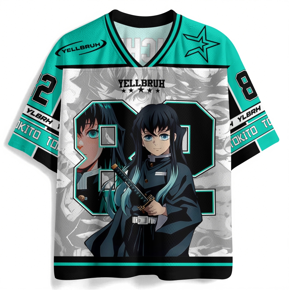 Demon Slayer Anime Football Jersey