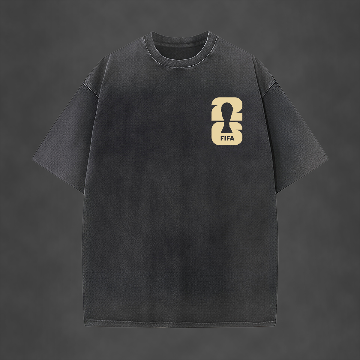 Beach Canopy Rhythm Printed Unisex Washed T-Shirt