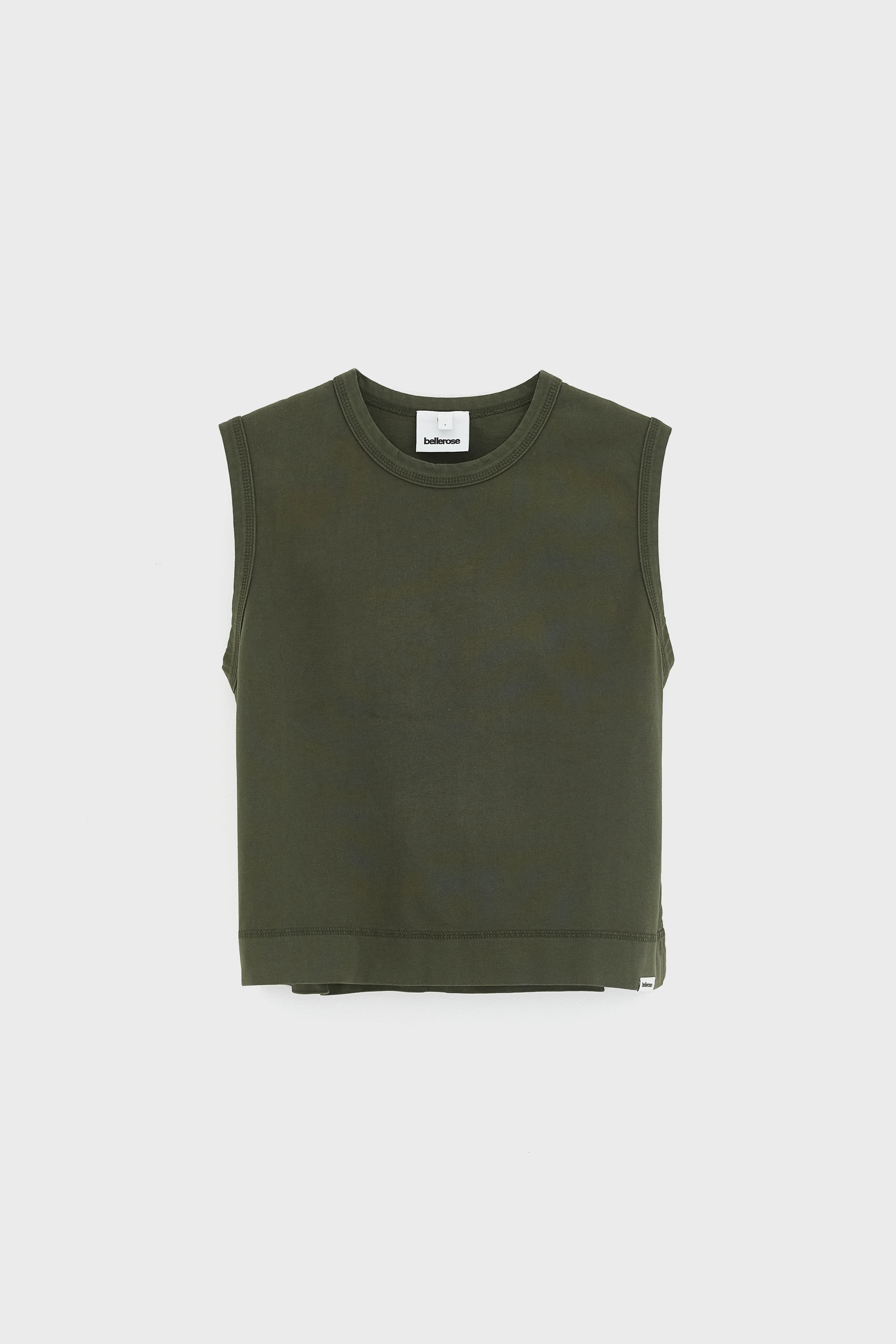 Bellerose Cuare regular tank top (261 / W / MOSS)