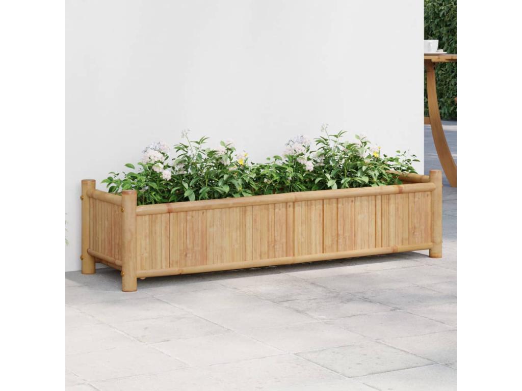 Decoratodo de bambú 100x30x25 cm