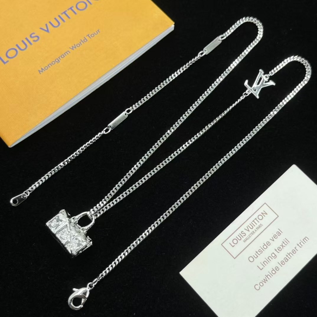 Louis Vuitton Bag Pendant Necklace - Original Replica Club