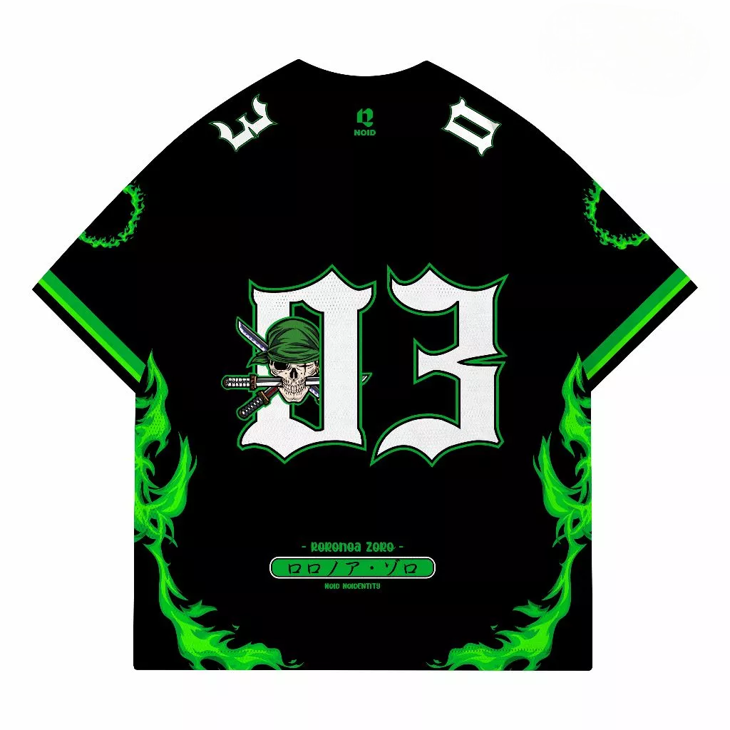 One Piece Anime Football Jersey TeeThreads Sustain the Scene with Custom Apparel