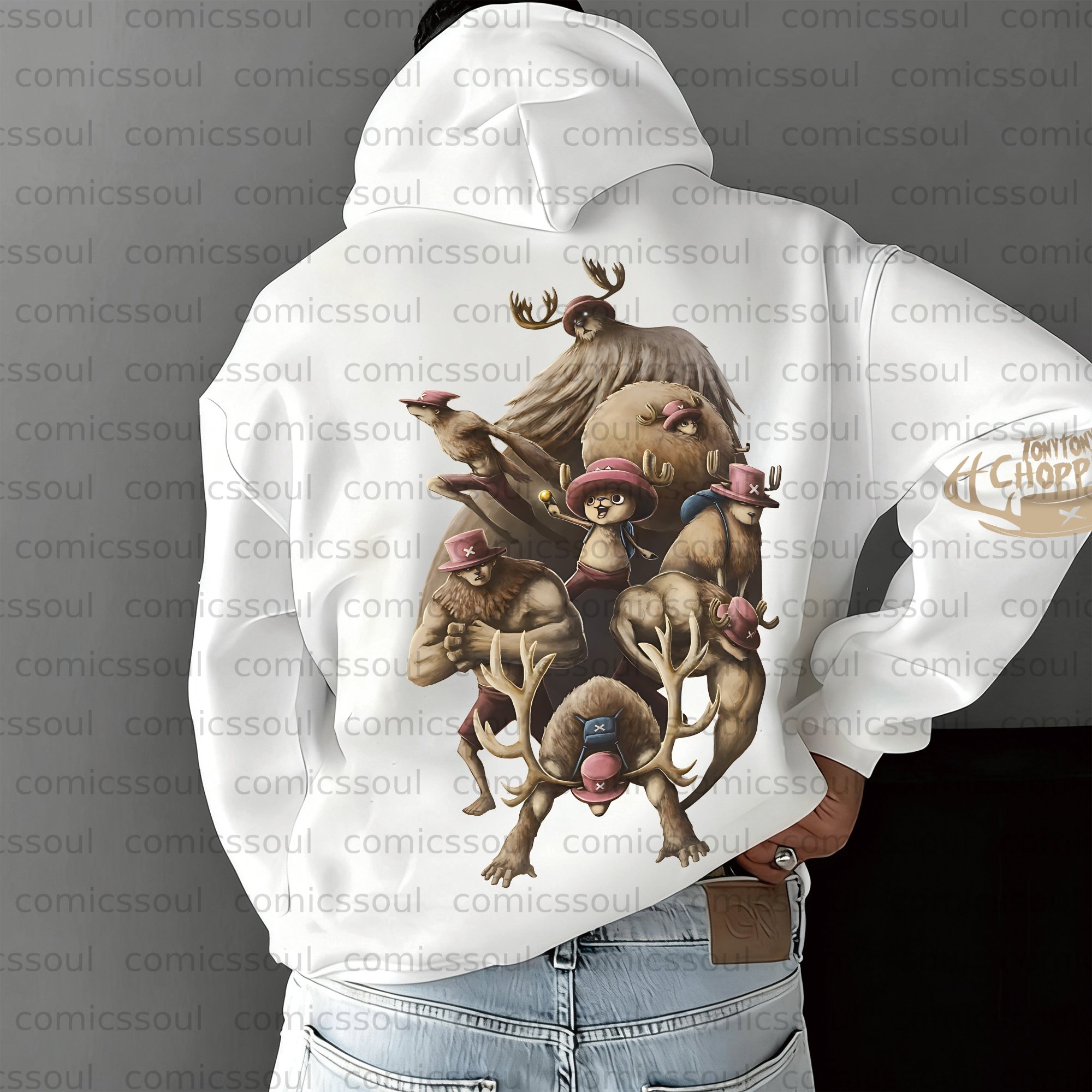 Unisex Anime Graphic Streetwear Vintage Plush Hoodie