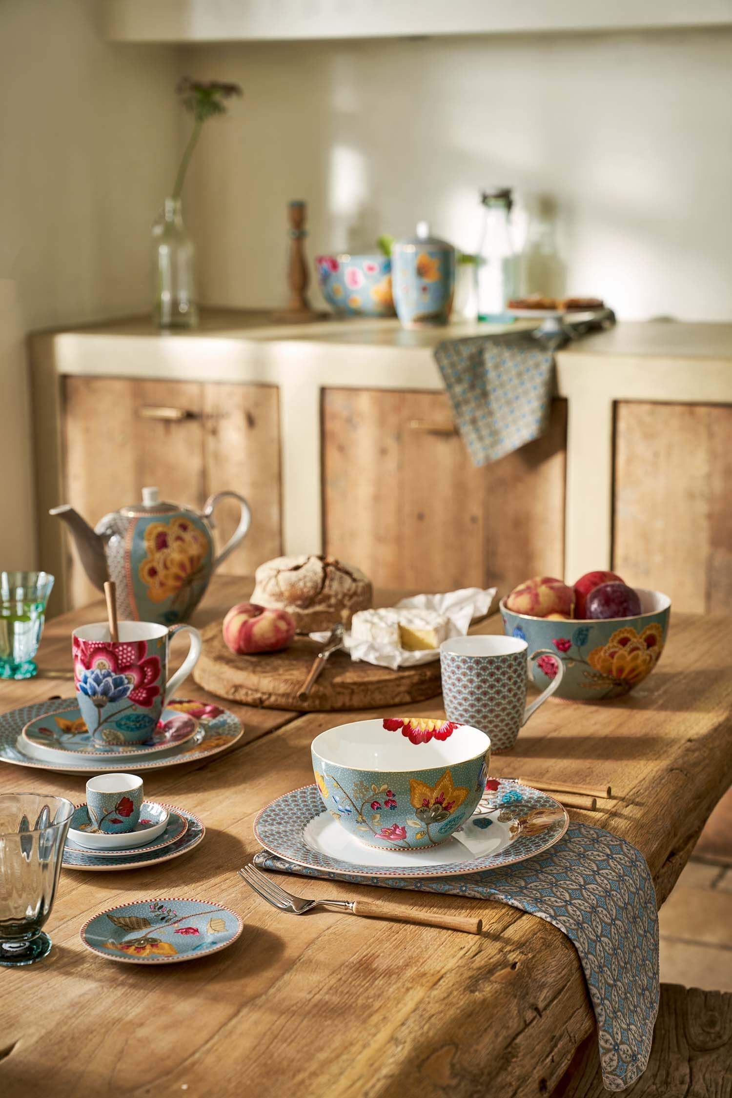 Mug Blooming Tales Blue 145ml