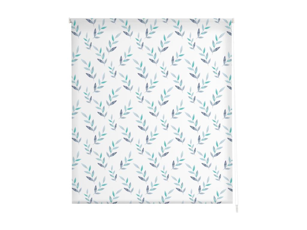 hogvips | Estores Personalizados FLORES y PLANTAS | 110 x 180 cm (Ancho por Alto) Tamaño de Tela 107 x 175 cm | Modelo F-1558 Color Unico