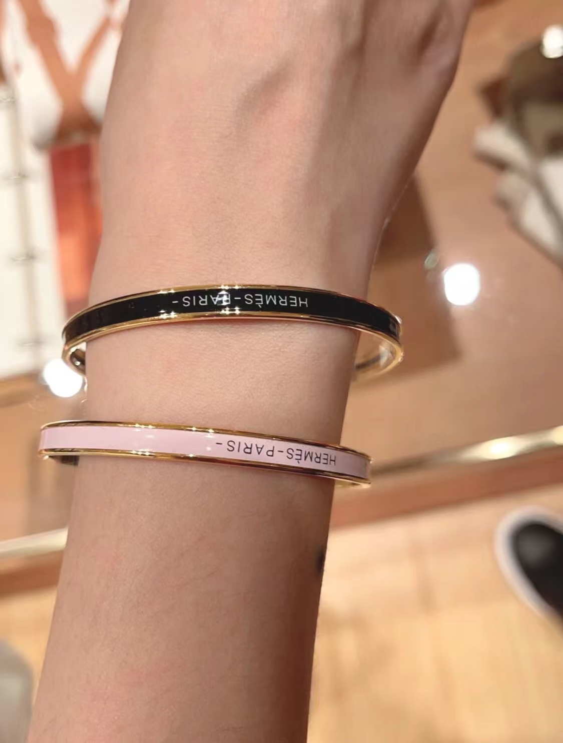 Hermes Colorful Enamel Bracelet Bangle - Original Replica Club