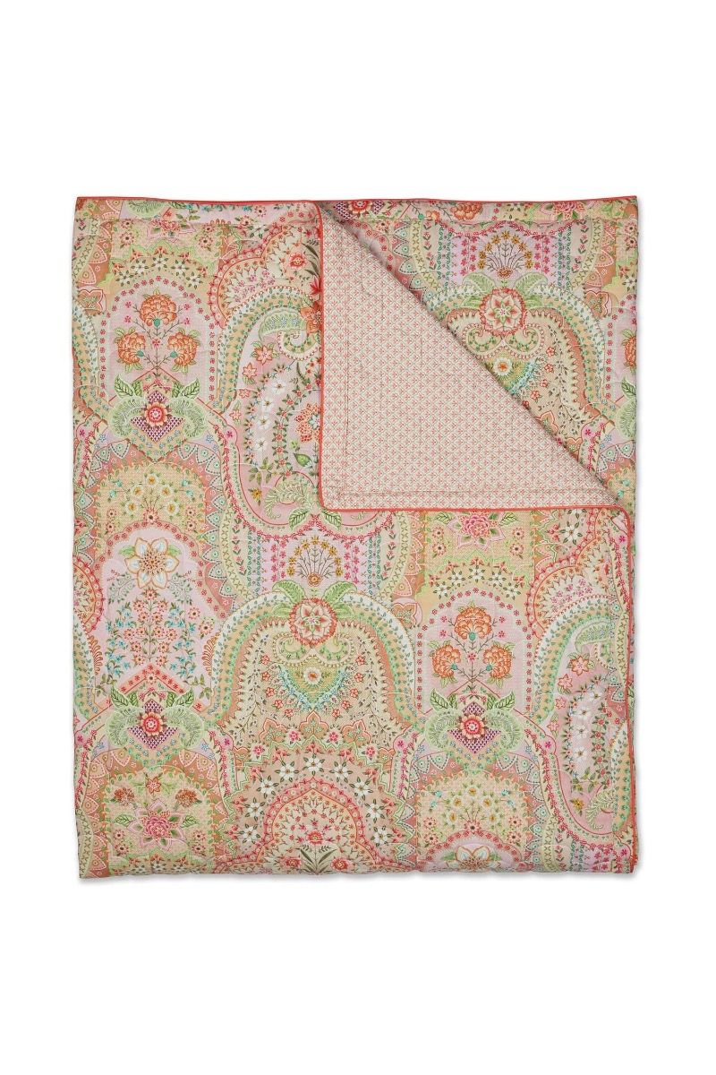 Quilt Jabali Flower Coral