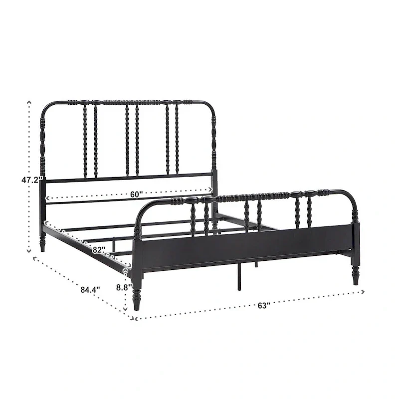 iNSPIRE Q Classic Georgia Metal Spool Bed