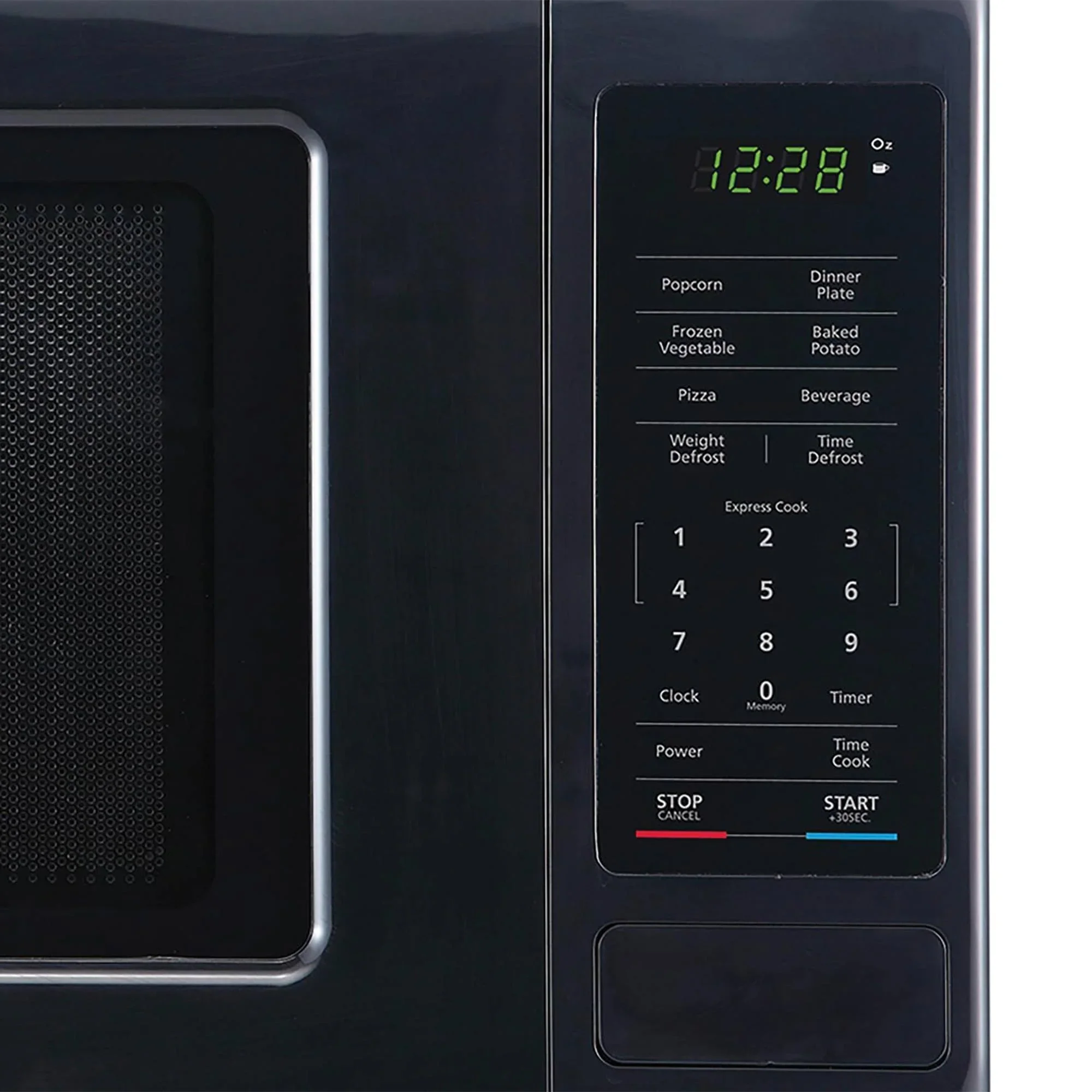 Magic Chef 0.9 cu ft Countertop Microwave Oven in Black