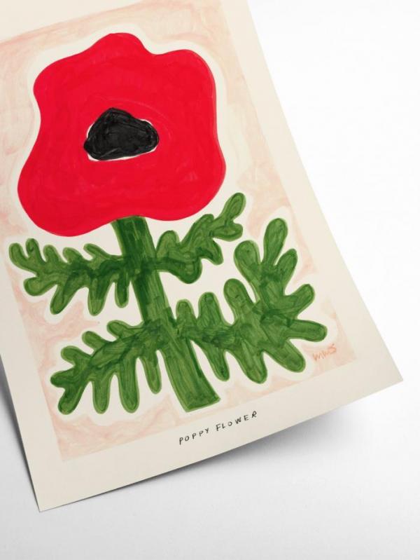PSTR studio - Madelen - Poppy Flower