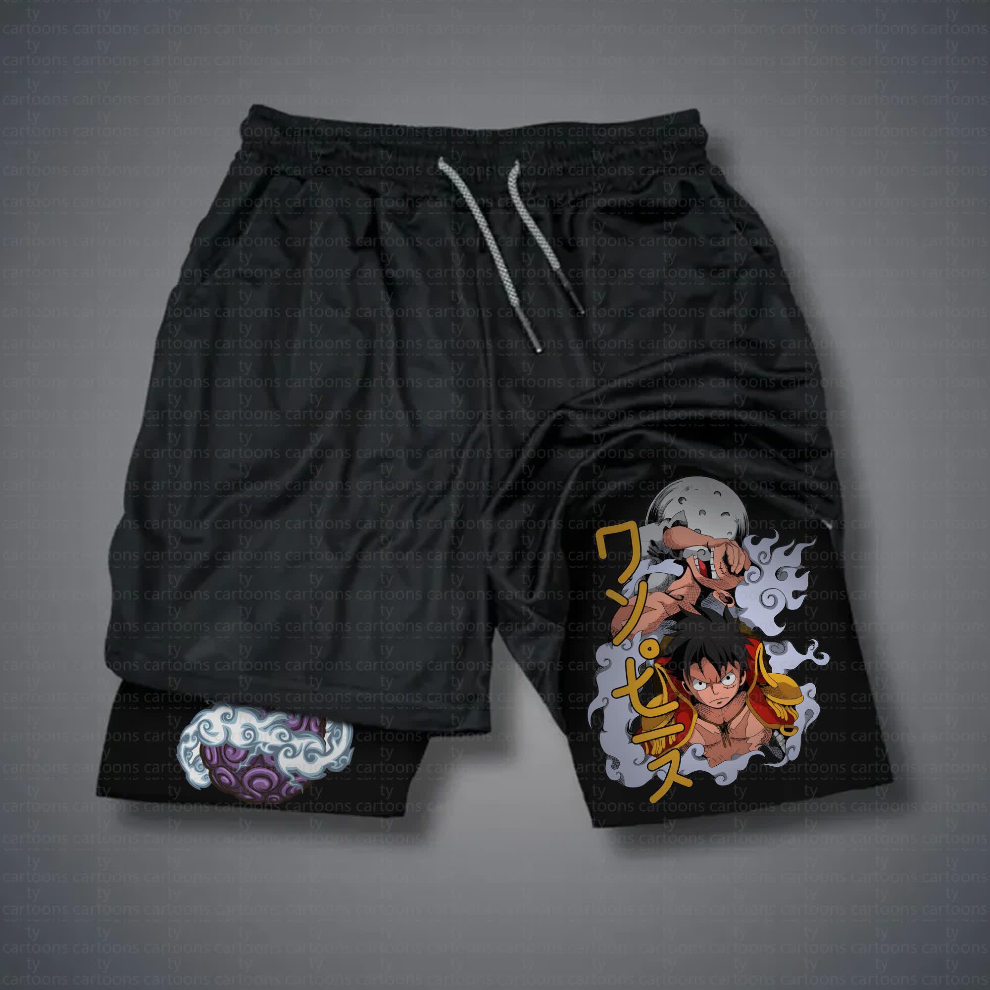 Unisex Casual Anime Streetwear Shorts | Comicssoul