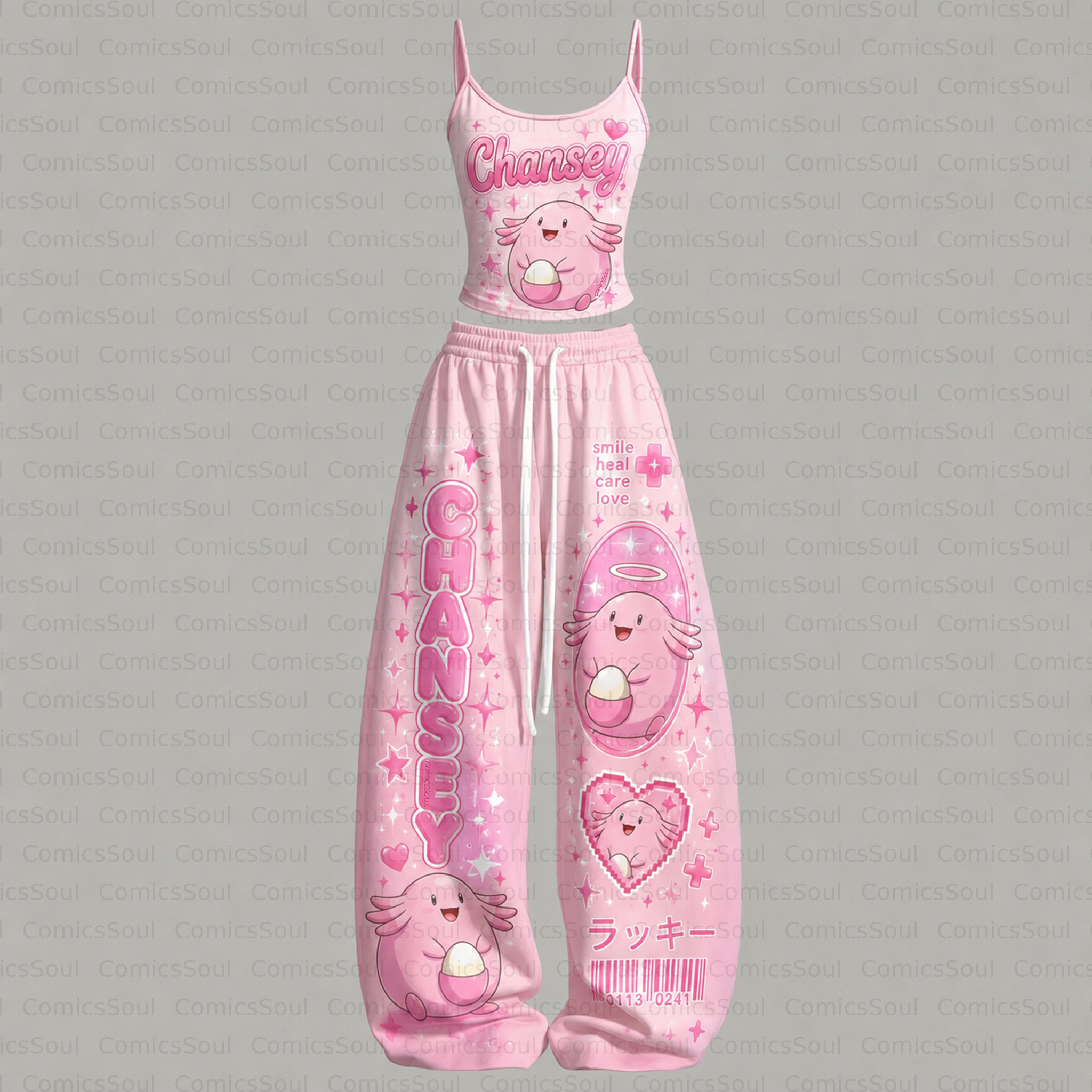 Pokémon Top & Elasticated Trousers Two-Piece Set